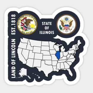 State of Illinois Sticker